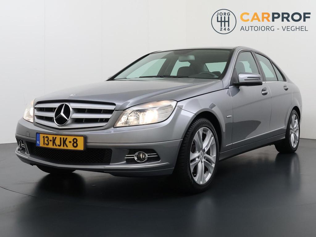 Mercedes-Benz C-klasse 200 K Elegance Trekhaak | LMV | Autom, Automaat, Zwart, 4 cilinders, 184 pk