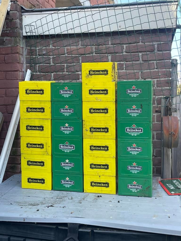 Heineken cd kratjes, Verzamelen, Ophalen, Gebruikt