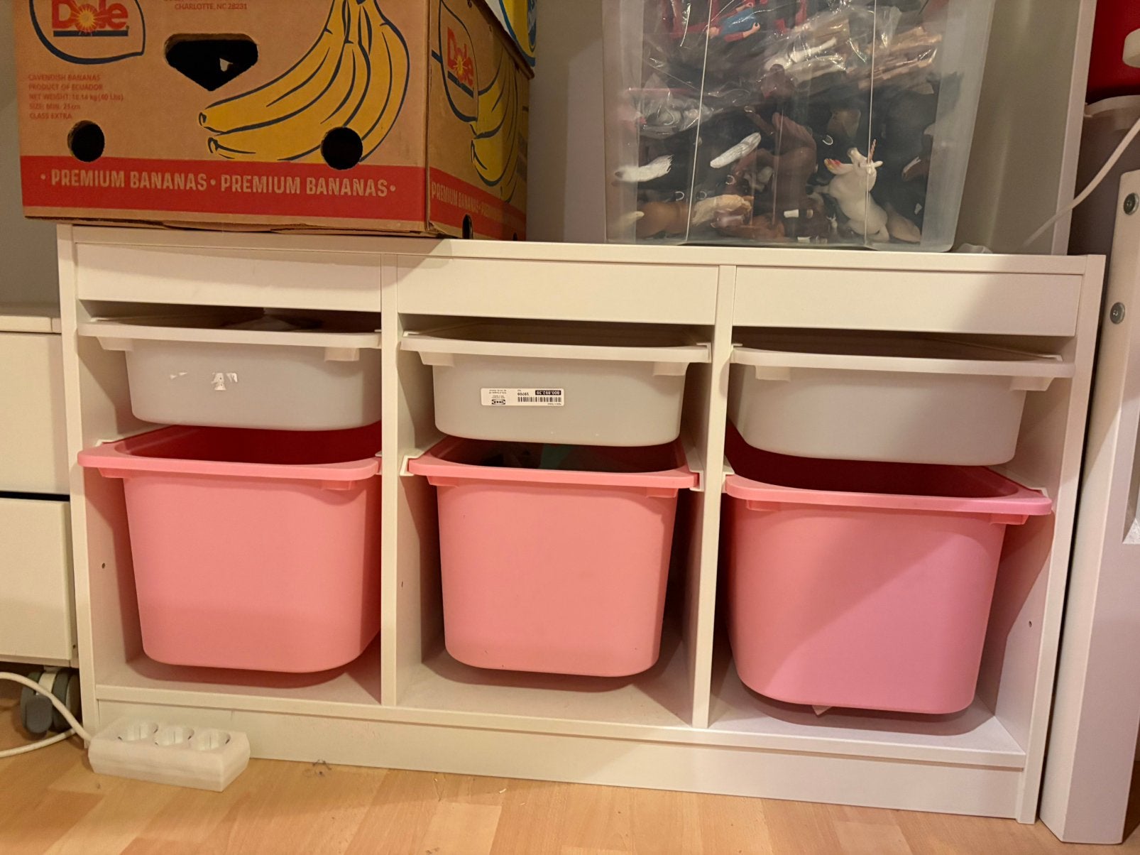 Trofast IKEA kasten incl bakken en planken, Ophalen, Gebruikt, Kast, 75 tot 100 cm