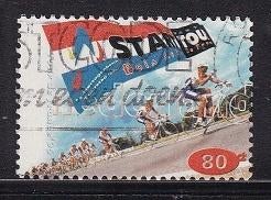 2718 - Nederland nvph 1684 gestempeld , Sport , Start Tour, Postzegels en Munten, Postzegels | Nederland, Verzenden, Na 1940, Gestempeld