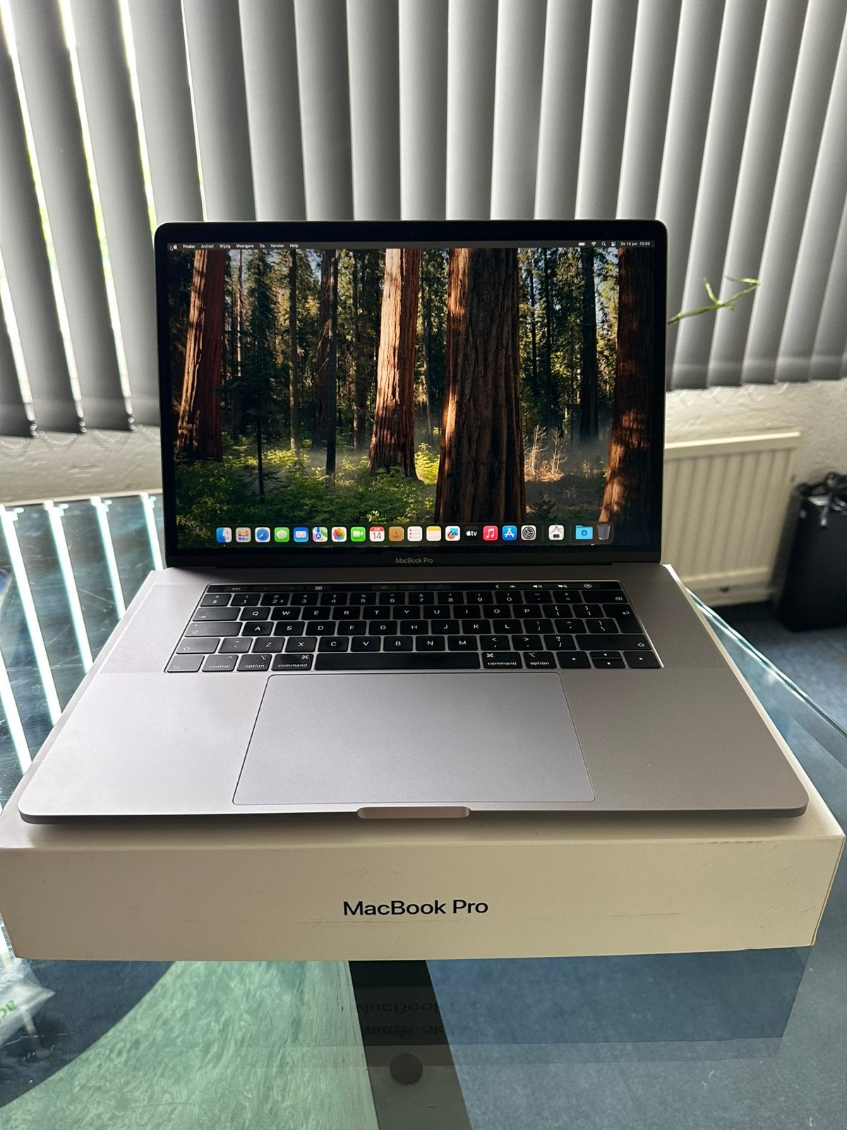 MB Pro 15”/ 2018/ i7/ 16GB/ 256GB/ Radeon Pro 555x 4GB, 256 GB, Zo goed als nieuw, Ophalen, MacBook Pro