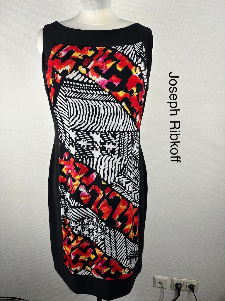 Joseph Ribkoff Jurk  (mt: 44) 15,2/228, Joseph Ribkoff, Joseph Ribkoff, Zwart, Maat 42/44 (L)