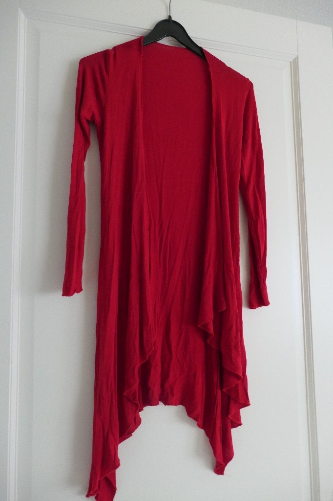 Dames vest rood, maat M, Ophalen of Verzenden, Zo goed als nieuw, Maat 38/40 (M), Rood