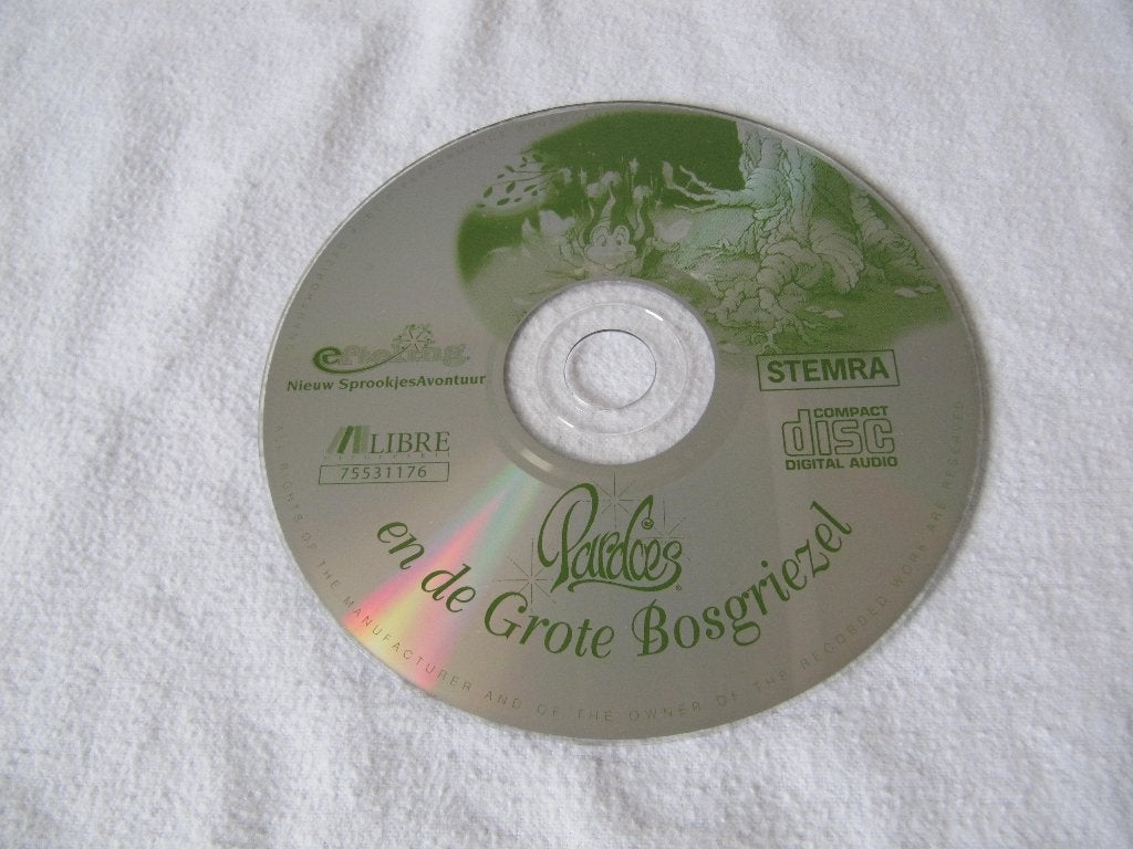 Efteling cd Pardoes en de Grote Bosgriezel, Verzamelen, Ophalen of Verzenden, Gebruikt, Overige typen