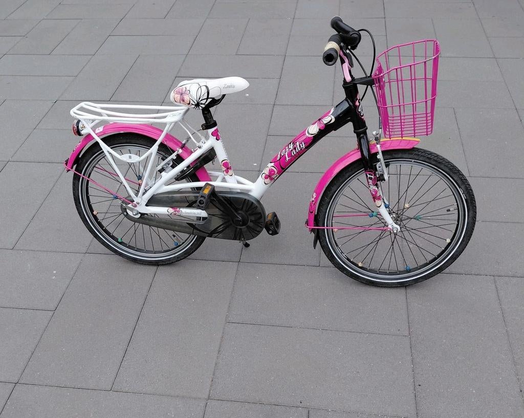 Loekie meisjesfiets 20 inch - Veilig en comfortabel, Ophalen