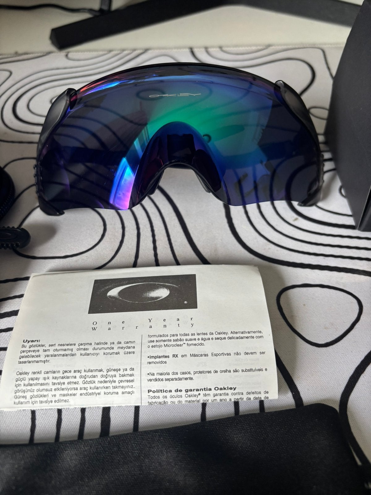 Oakley velo kato prizm groen, Sieraden, Tassen en Uiterlijk, Zonnebrillen en Brillen | Heren, Zonnebril, Nieuw, Ophalen of Verzenden
