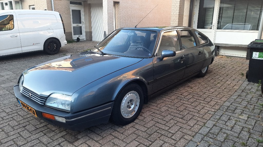 Citroën CX 2.2 TRS 1986 Blauw, Auto's, Stof, 4 cilinders, 113 pk, Handgeschakeld
