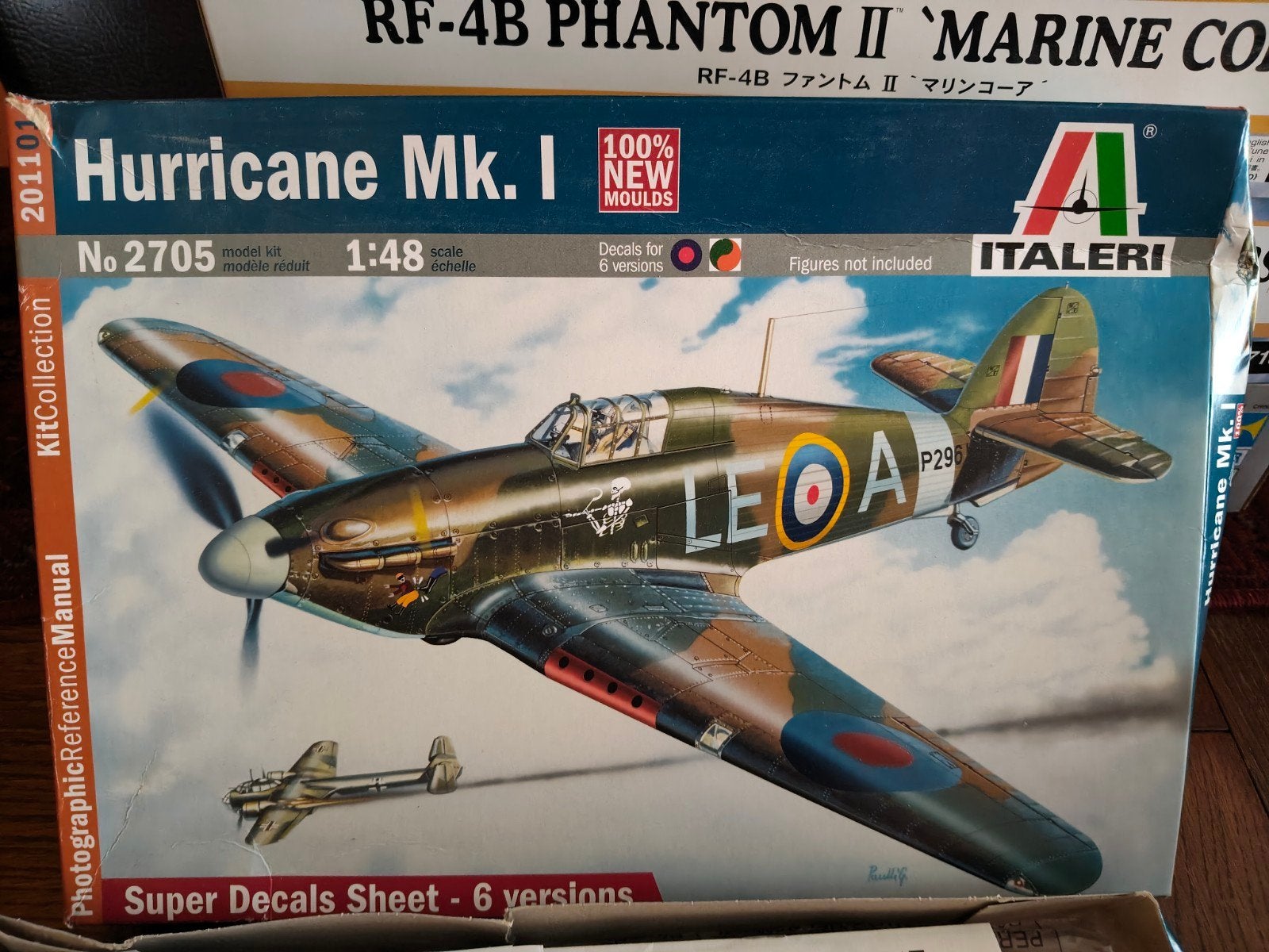 Italeri Hurricane Mk.I modelbouw vliegtuig 1:48, Italeri, Nieuw, Ophalen of Verzenden, Groter dan 1:72
