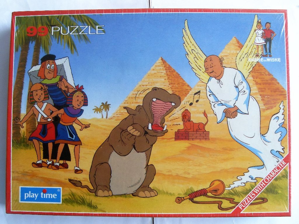 Suske en Wiske Puzzel 1992 Het Zingende Nijlpaard play Time, Ophalen of Verzenden, Suske en Wiske, Nieuw, Overige typen