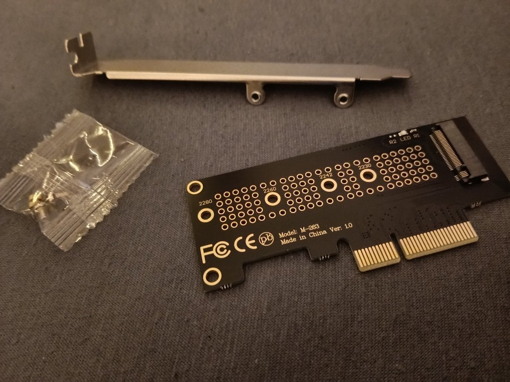 M.2 NVMe SSD to PCIe 4.0 adapter | PCIe 4.0 x 4 | 64gbps, Intern, SSD, Nieuw, Ophalen of Verzenden
