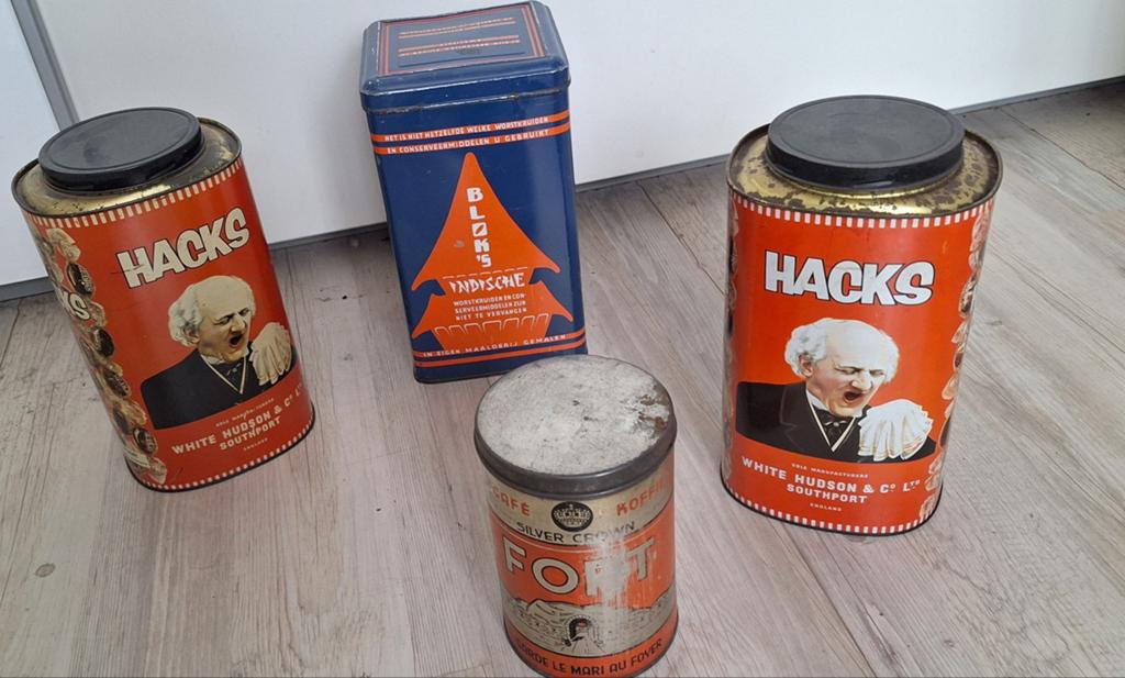 Oude blikken, Verzamelen, Ophalen of Verzenden, Gebruikt, Overige