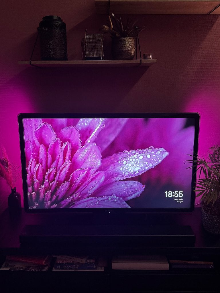 Philips 47 inch Full HD TV met Ambilight, Ophalen, Philips, Gebruikt, LCD