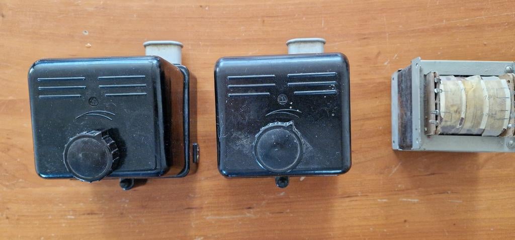 Modelspoor trafo's - Set van 3 transformatoren, Ophalen of Verzenden