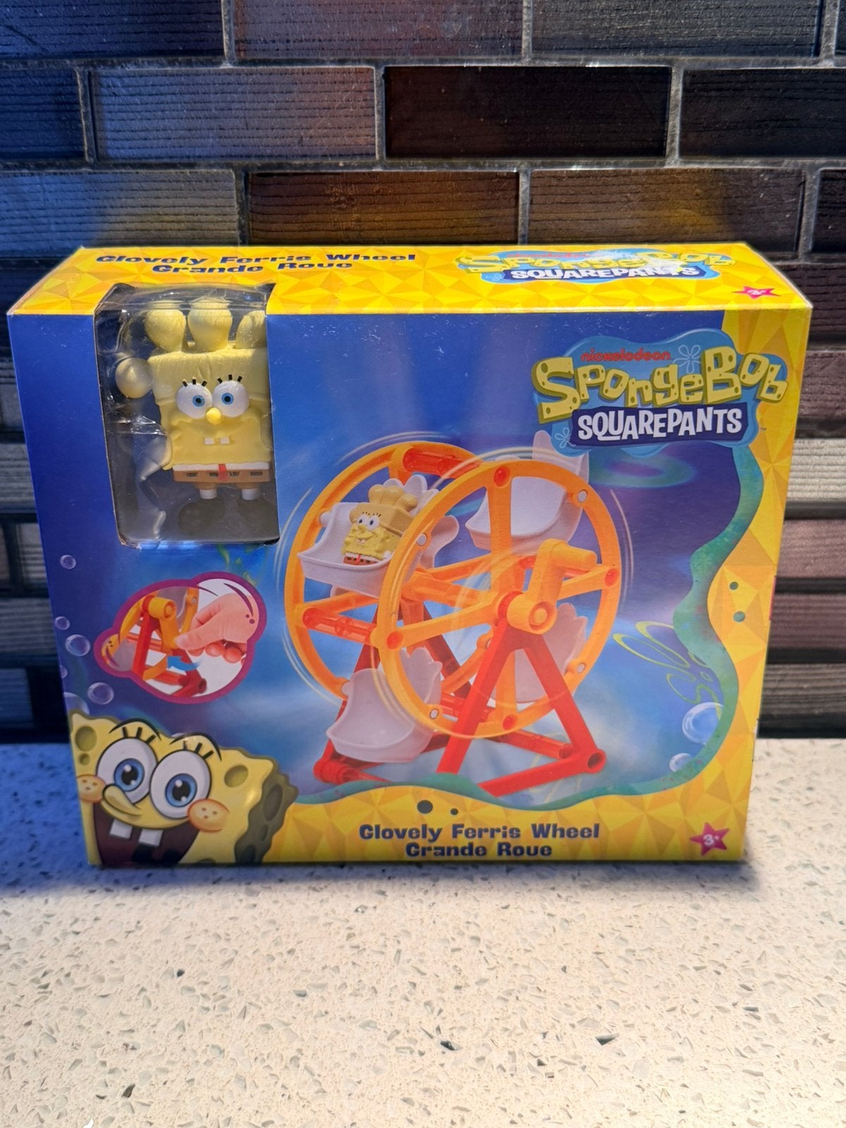SpongeBob Glovely Ferris Wheel speelset / nieuw, Ophalen of Verzenden, Nieuw, Jongen of Meisje