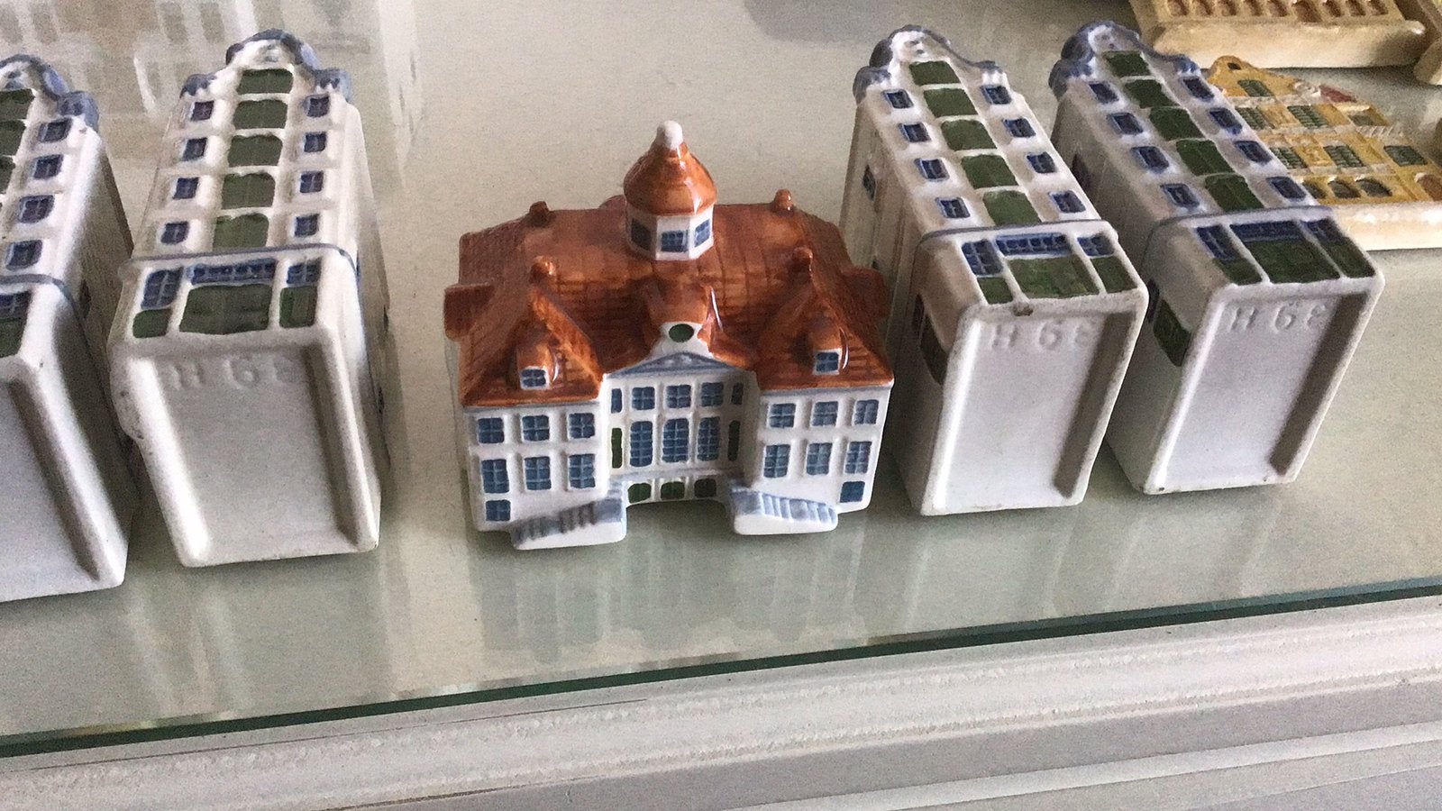 Ruilen Paleis Huis ten Bosch + 2 grachten panden v. blauw ex, Ophalen of Verzenden, Zo goed als nieuw, Paleis of Waag