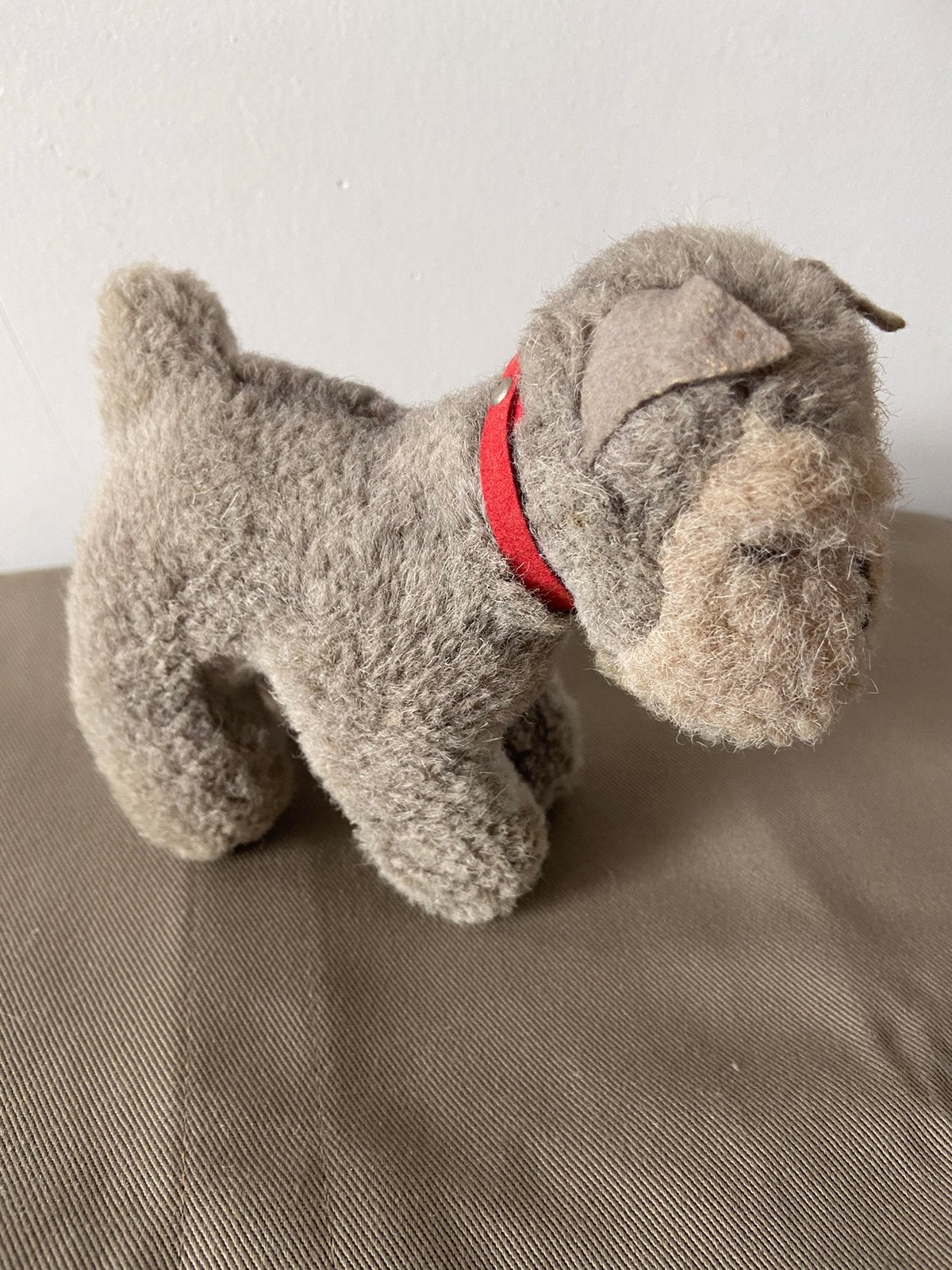 Steiff hondje cosy Schnauzer, 12cm, Ophalen of Verzenden, Gebruikt, Overige typen, Steiff