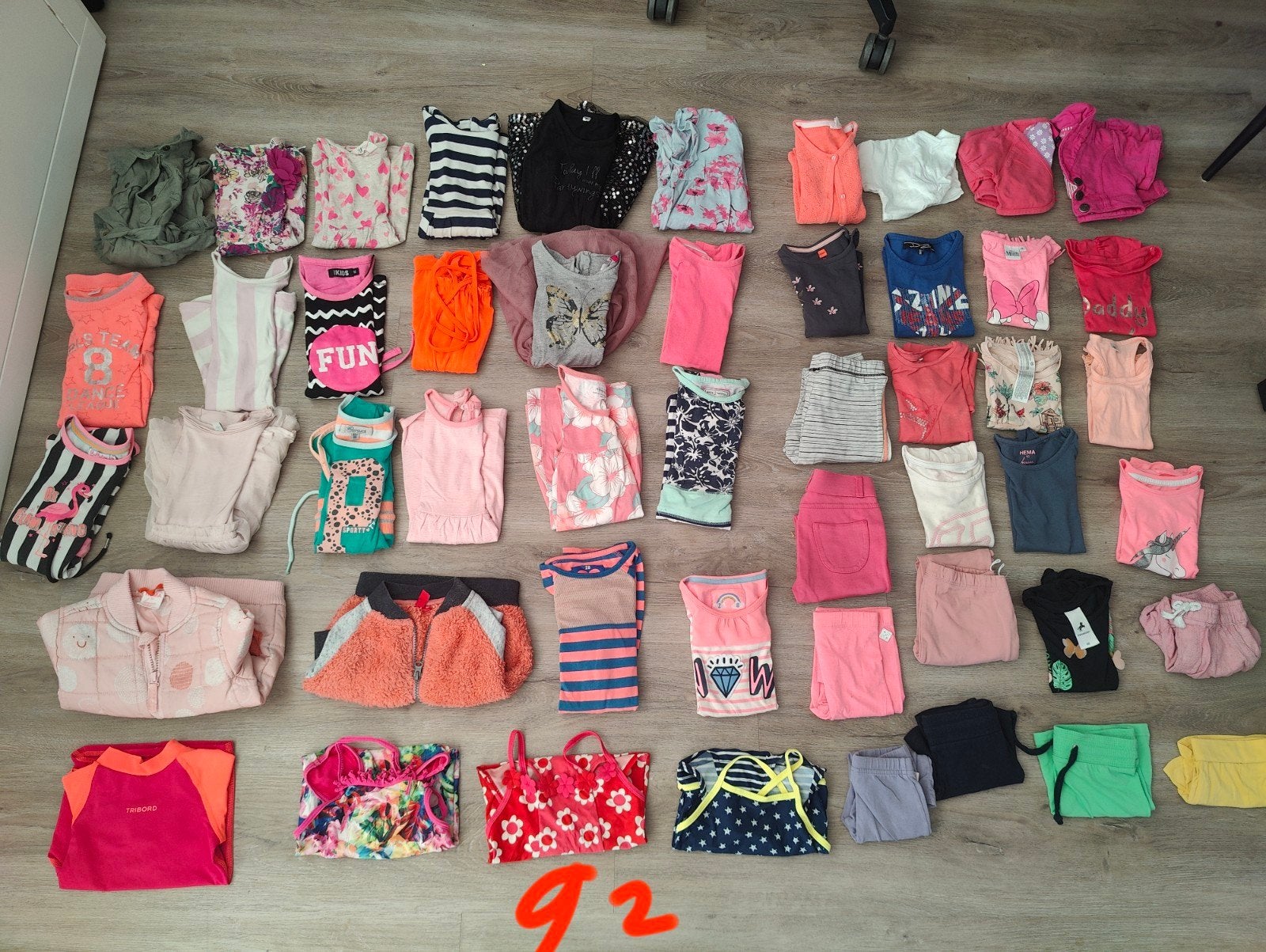 groot kledingpakket meisje maat 92, Kinderen en Baby's, Ophalen of Verzenden, Zo goed als nieuw, Maat 92