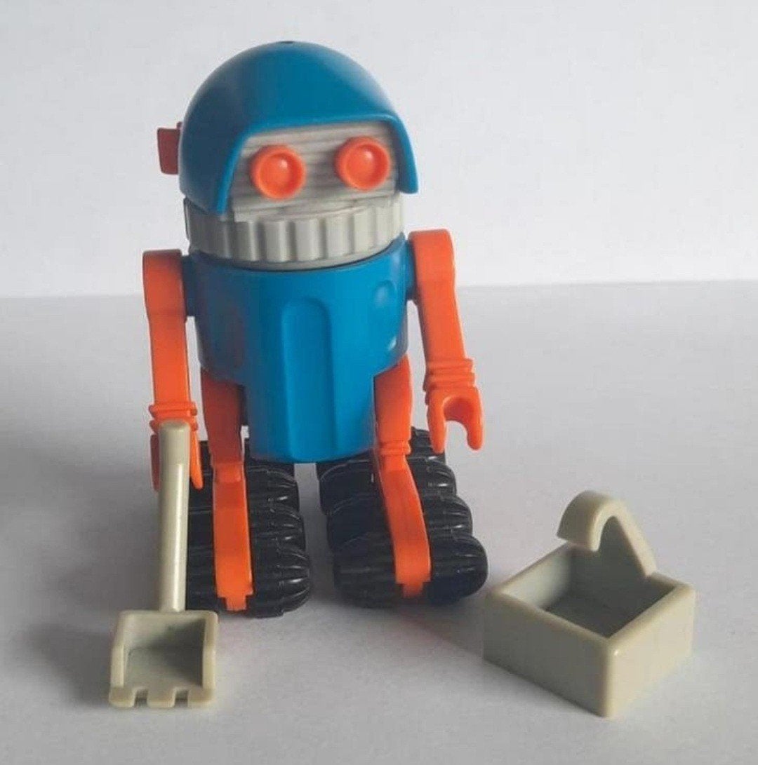 Playmo Space 3318 Robot uit 1983, Kinderen en Baby's, Ophalen of Verzenden, Zo goed als nieuw