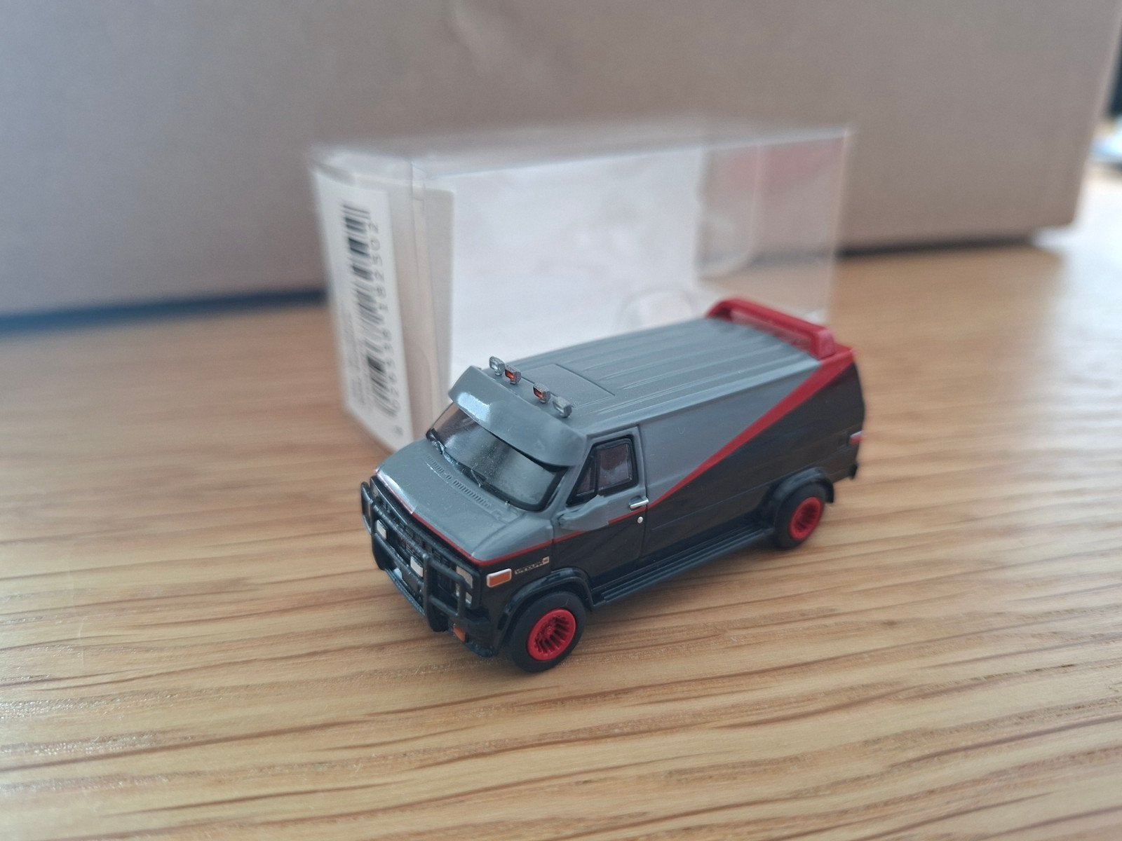 Brekina 1:87 H0 GMC Vandura The A-Team busje, Ophalen of Verzenden, Nieuw, Auto
