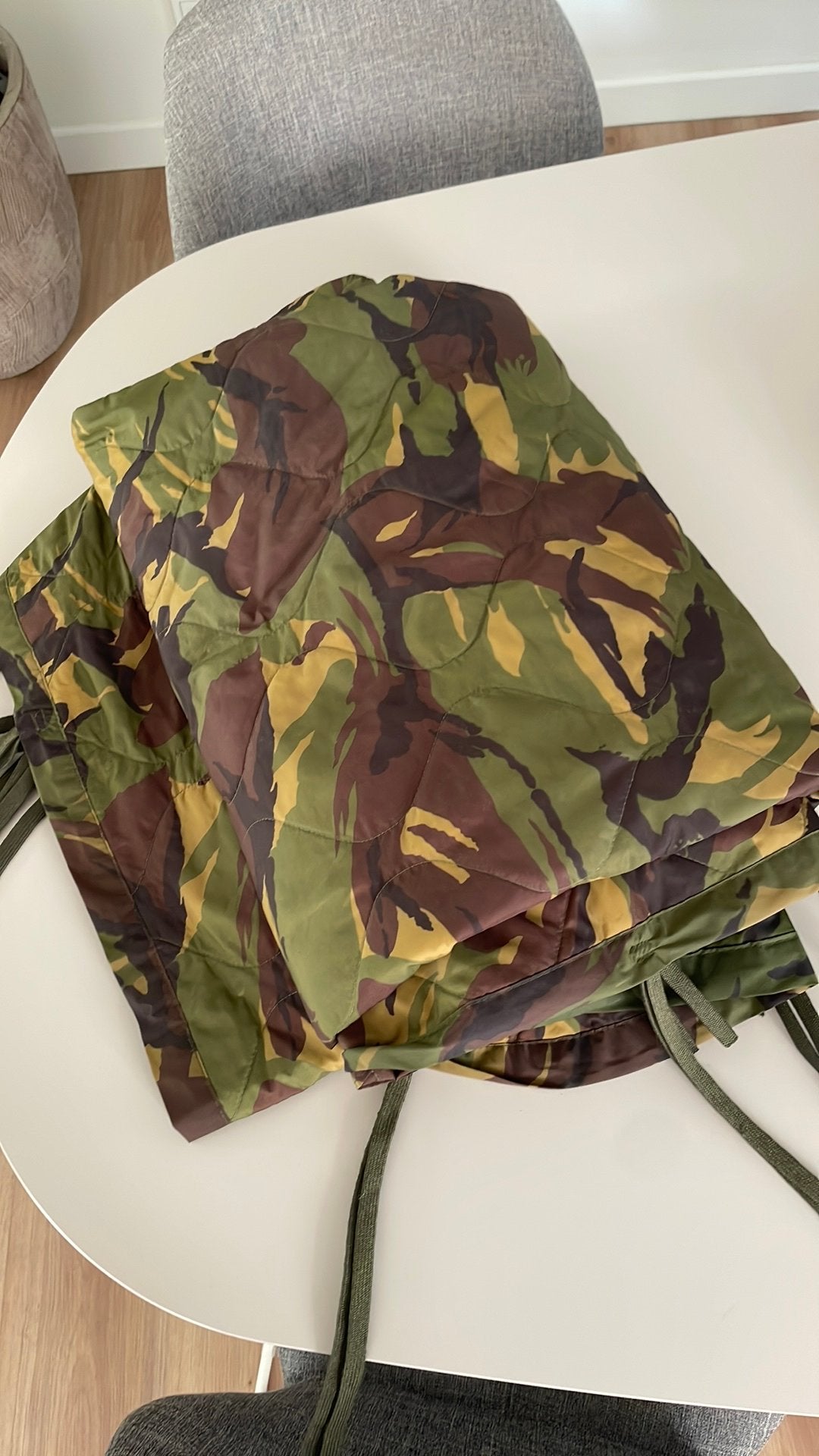 Woodland poncho liner, dekentje, Ophalen of Verzenden, Landmacht, Nederland