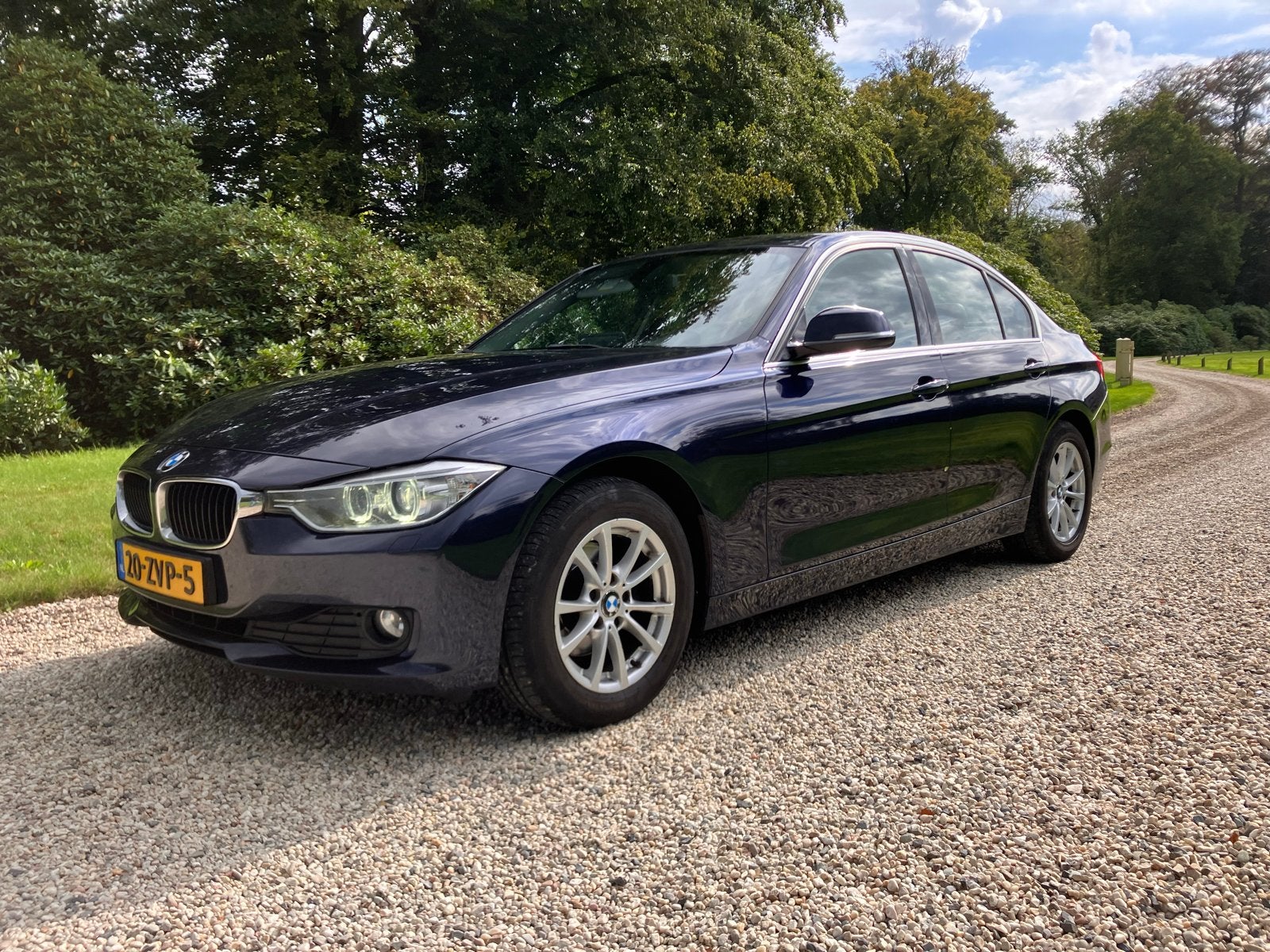 BMW 3-Serie 1.6 316I AUT 2013 Blauw metalic, Automaat, 4 cilinders, Blauw, Origineel Nederlands
