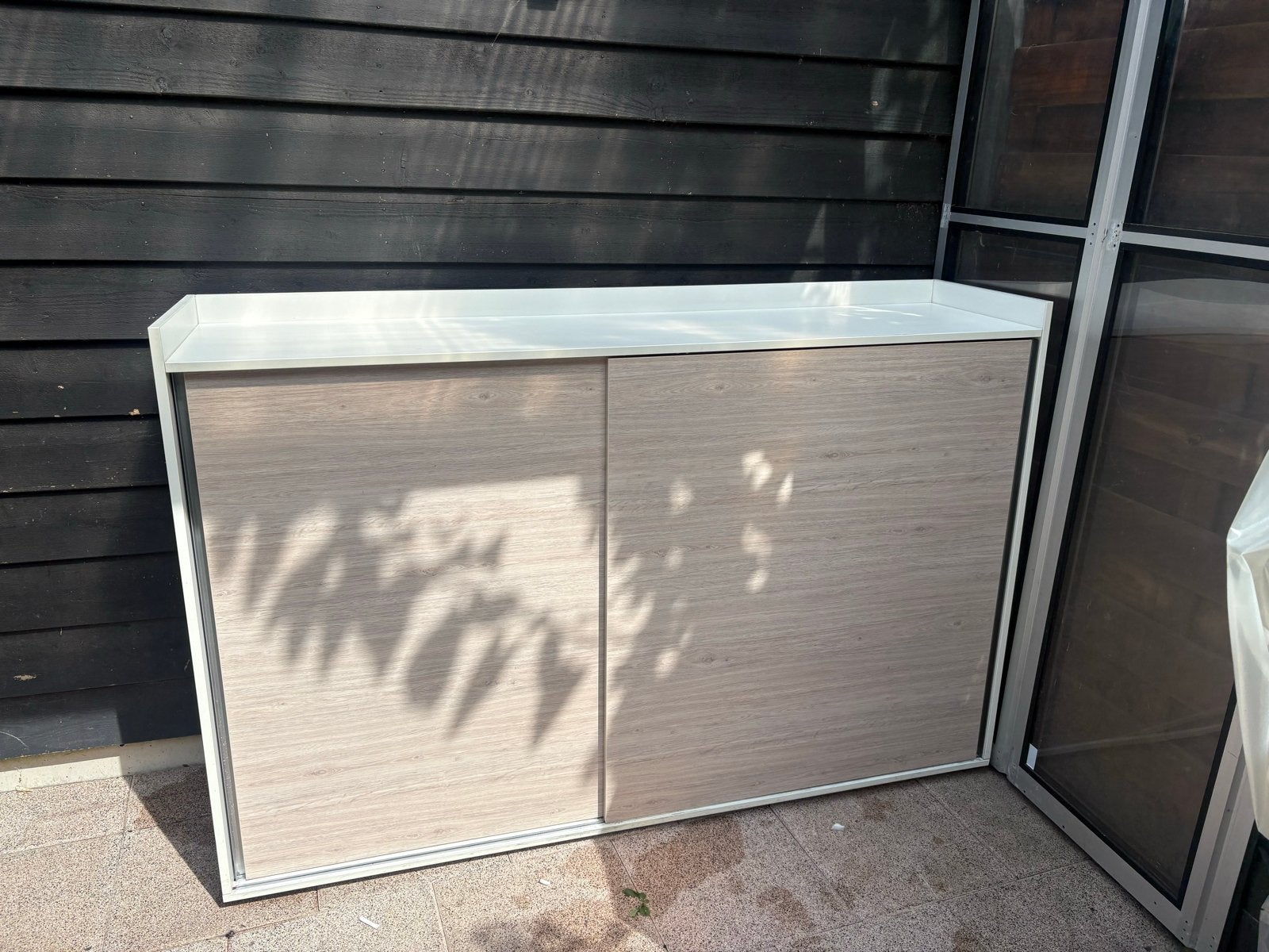 Mooie, stevige MDF-kast – goede staat, Ophalen of Verzenden, Gebruikt