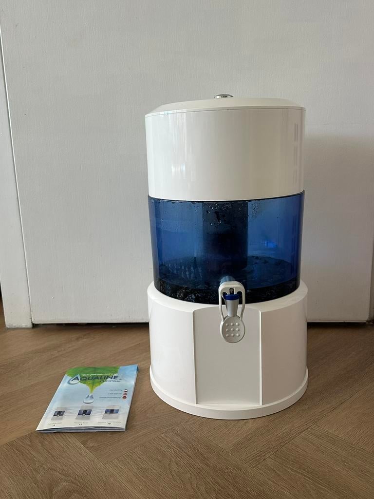 Aqualine 18 waterfilter glas Alkalisch, Ophalen, Zo goed als nieuw