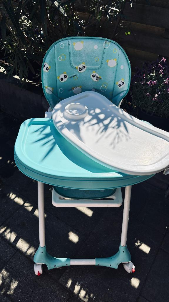 Baby high chair, Ophalen, Zo goed als nieuw, Inklapstoel, Afneembaar eetblad