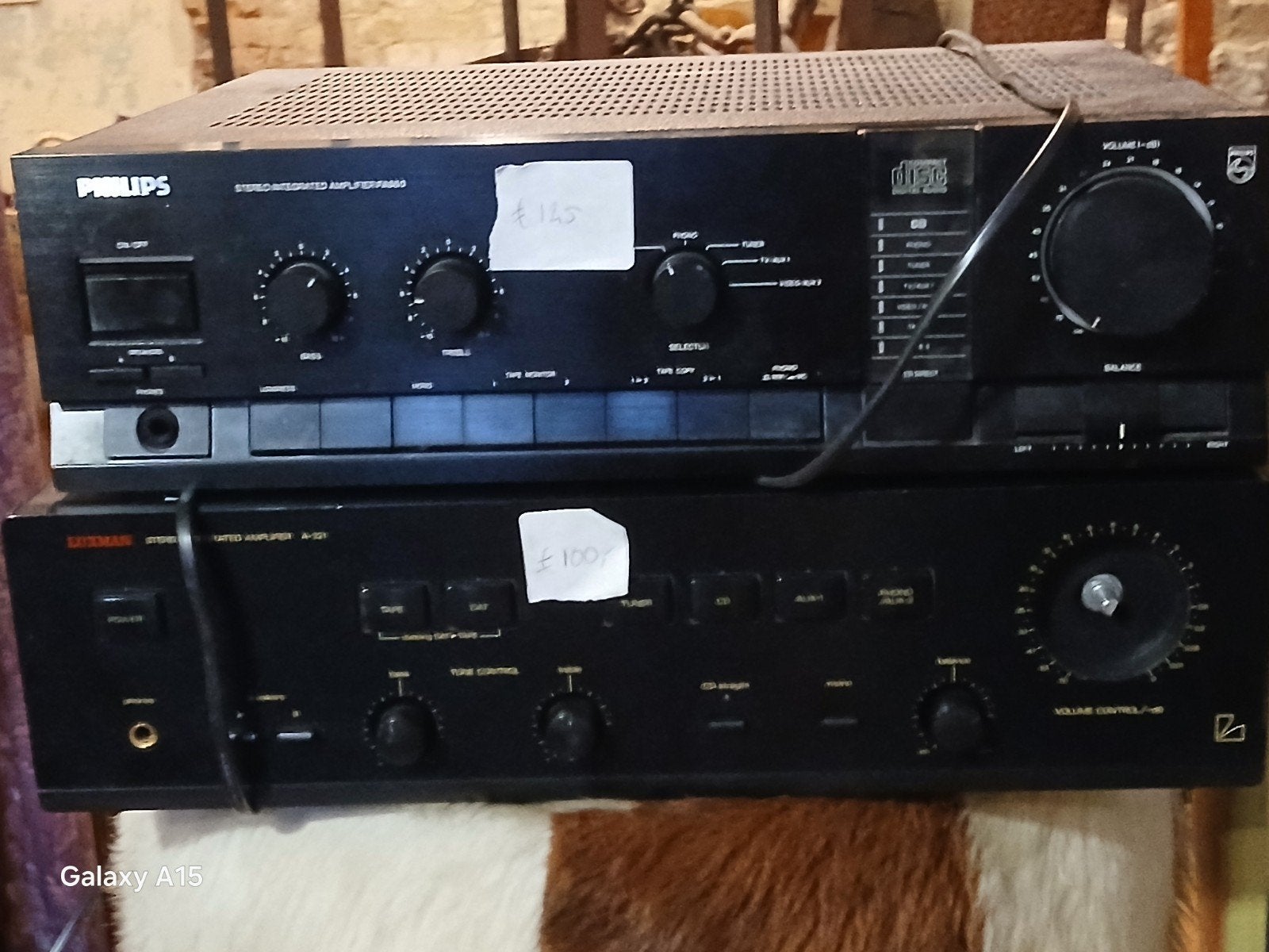 Luxman L-207 Stereo Geïntegreerde Versterker, Ophalen, Gebruikt