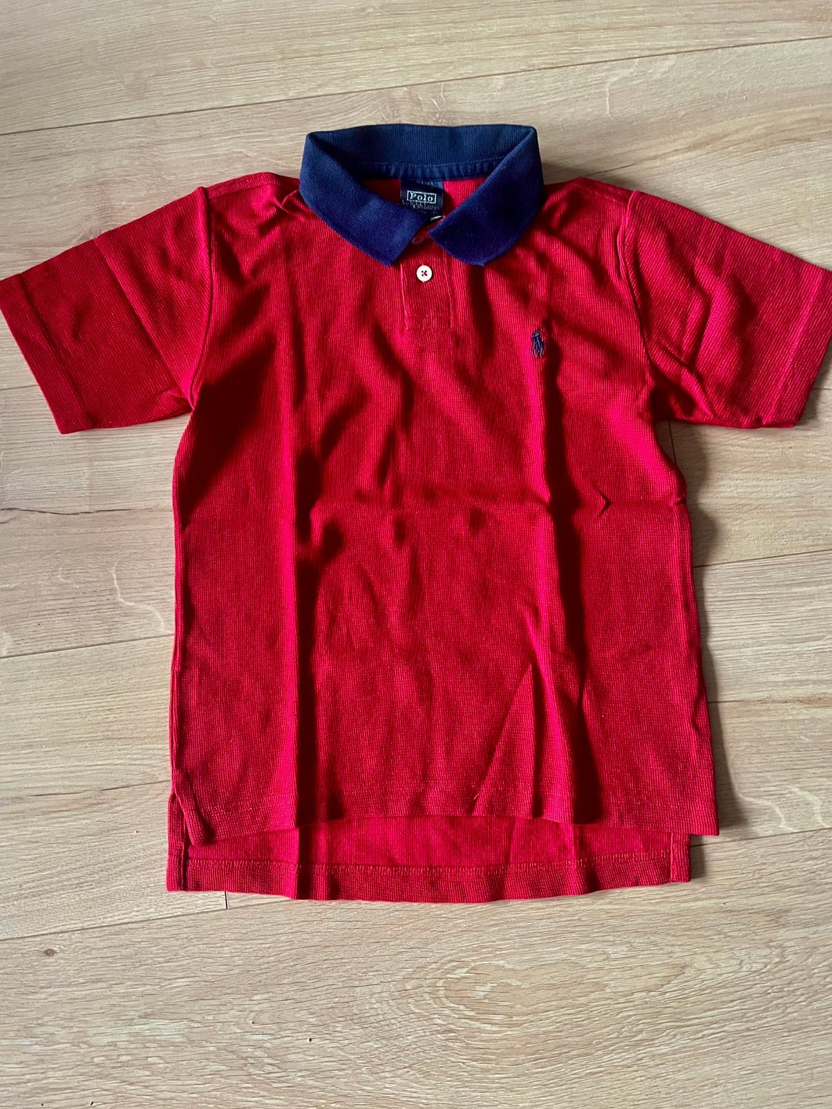 Originelen 1x Ralph Lauren polo korte mouw (maat 5 is 116), Ophalen of Verzenden, Zo goed als nieuw, Shirt of Longsleeve, Jongen