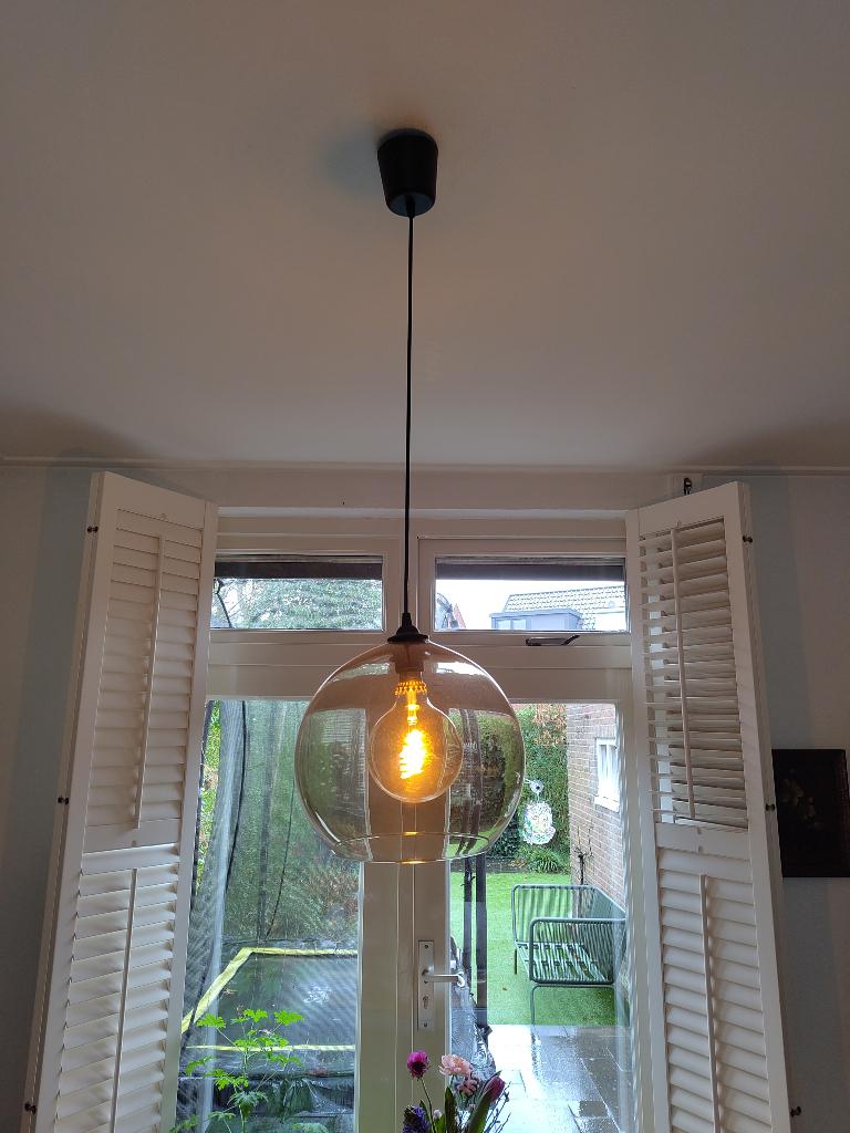 Jakobsbyn Jällby lamp ikea, Huis en Inrichting, Ophalen, Zo goed als nieuw, Glas, Minder dan 50 cm