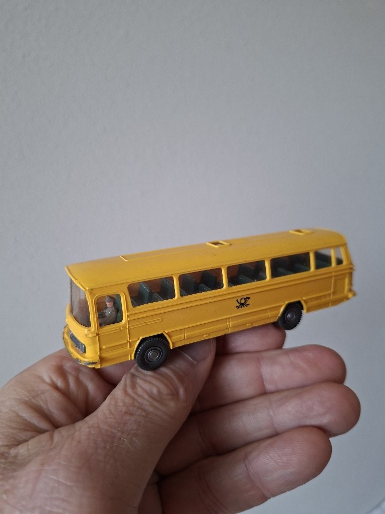 Mercedes-Benz O302 Deutsche Bundespost 1:87 Wiking, Ophalen of Verzenden, Zo goed als nieuw, Bus of Vrachtwagen, Wiking