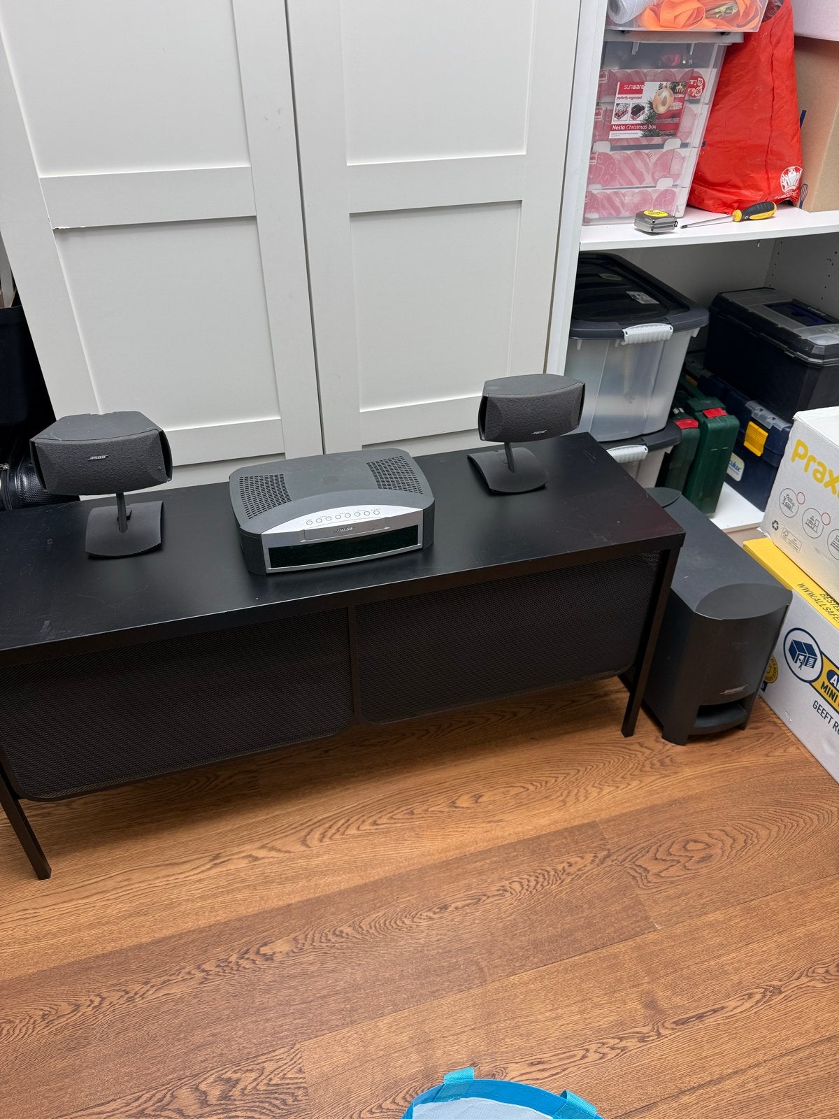 Bose AV 3-2-1 Media Center met 2.1 speakersysteem, Gebruikt, 2.1-systeem, 70 watt of meer, Dvd-speler