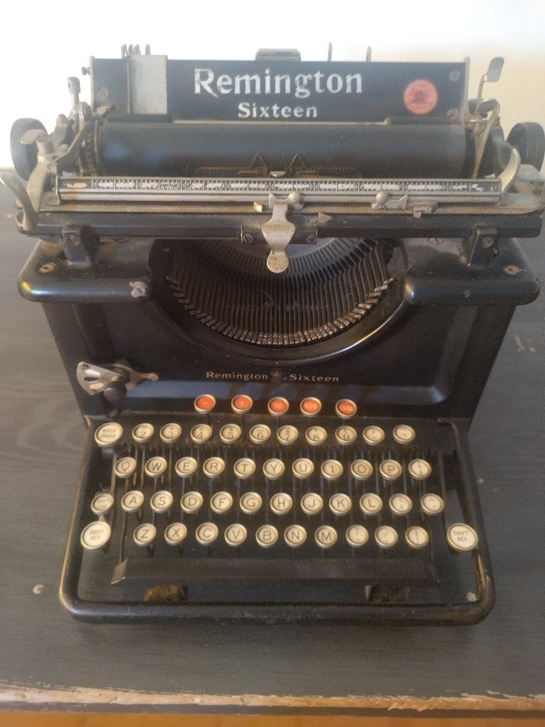 Remington 16 typmachine, Diversen, Typemachines, Gebruikt, Ophalen