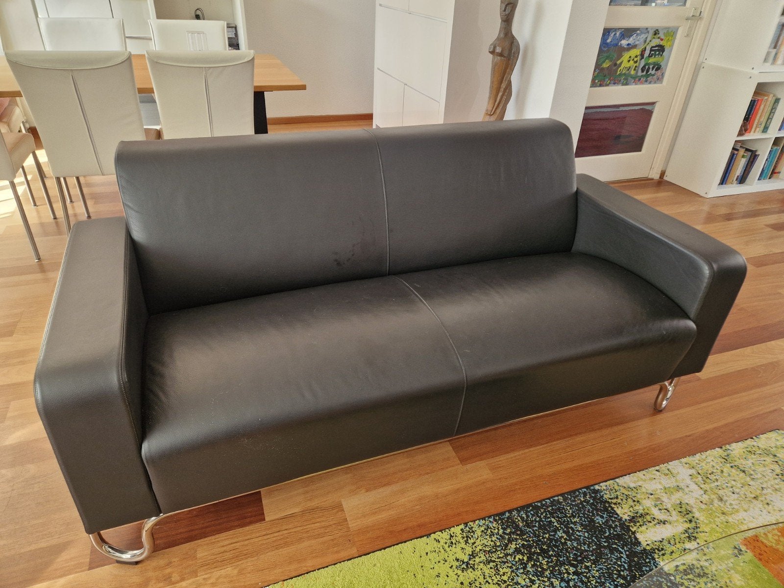 Dutch Originals bankstel, Ophalen, 150 tot 200 cm, Zo goed als nieuw, Leer