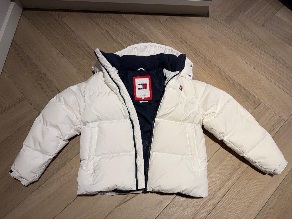 Tommy Jeans Alaska Puffer, maat S, Wit, Tommy Hilfiger, Nieuw, Ophalen of Verzenden