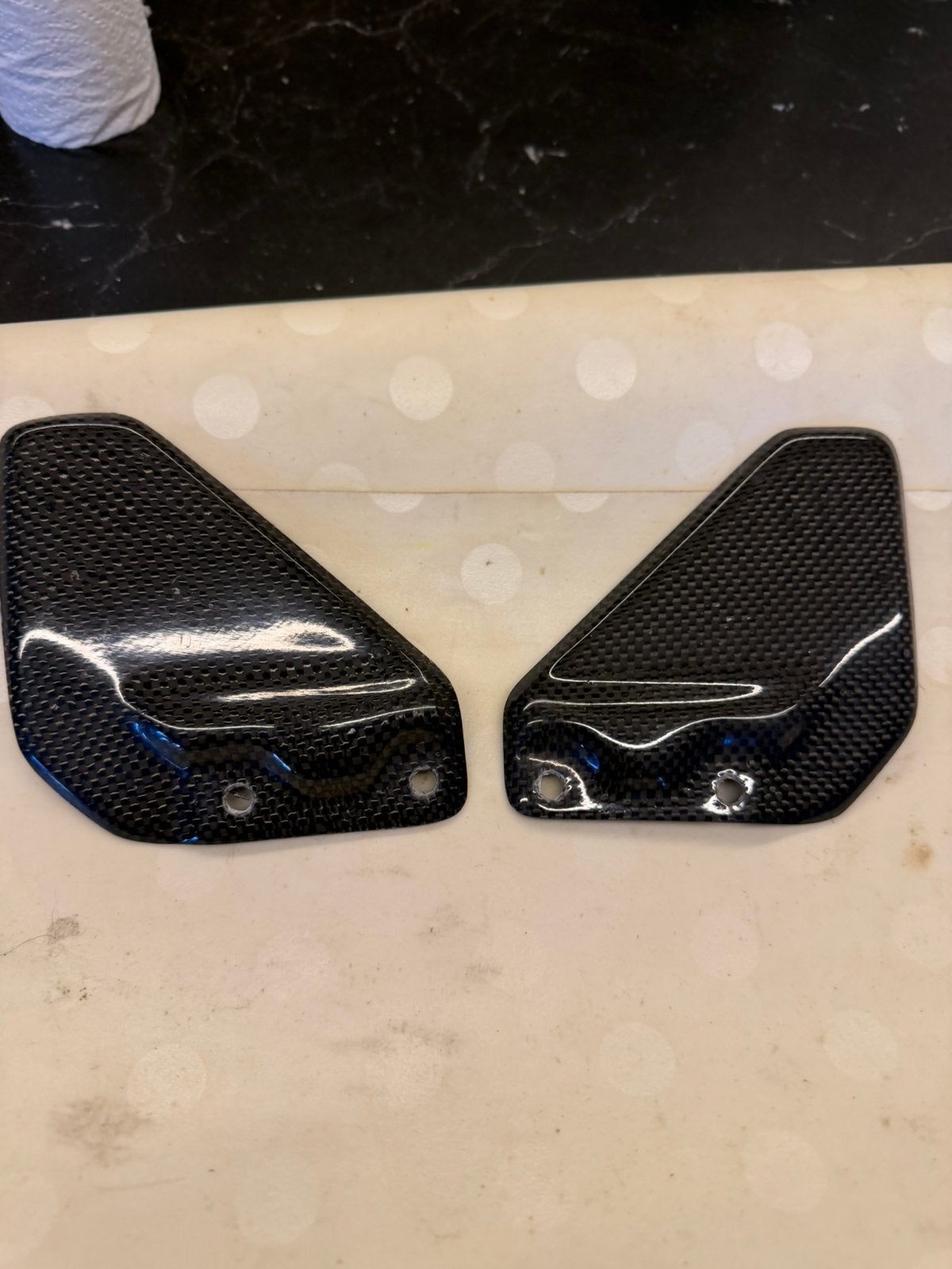 Aprilia Carbon Mille en Tuono Hielplates nieuw, Ophalen of Verzenden