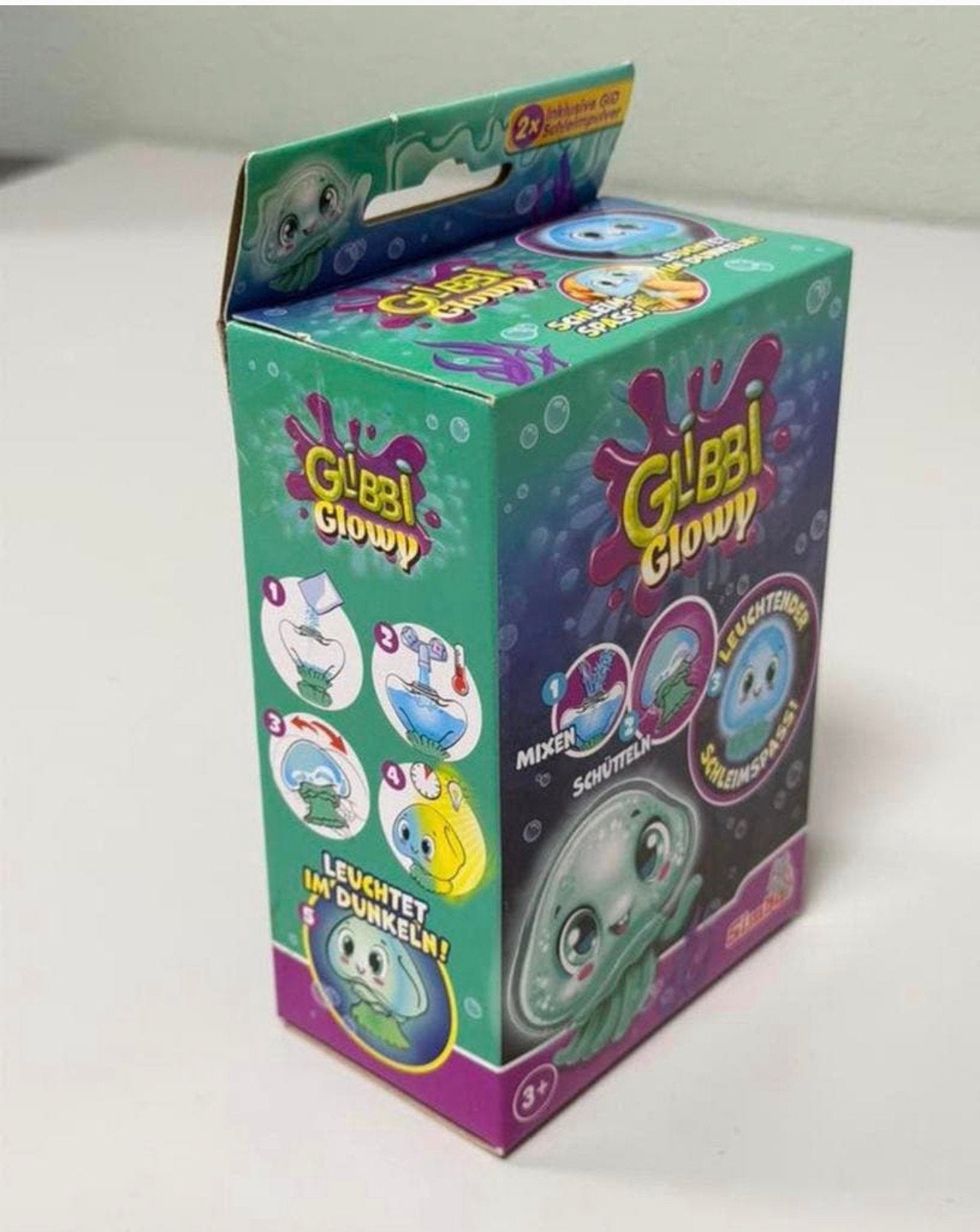 Simba Glibbi Glowy Jellyfish Slijm Lichtgevend Kwal - Nieuw, J, Jongen of Meisje, Nieuw, J