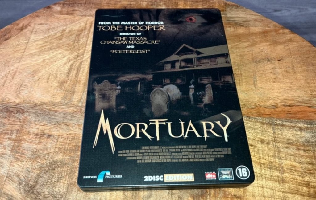 Mortuary (Tobe Hooper) Steelbook dvd, Cd's en Dvd's, Vanaf 16 jaar, Ophalen of Verzenden, Zo goed als nieuw, Overige genres