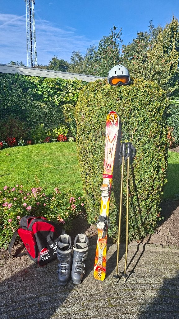 Complete ski uitrusting Dames, 140 tot 160 cm, Gebruikt, Skiën, Ski's