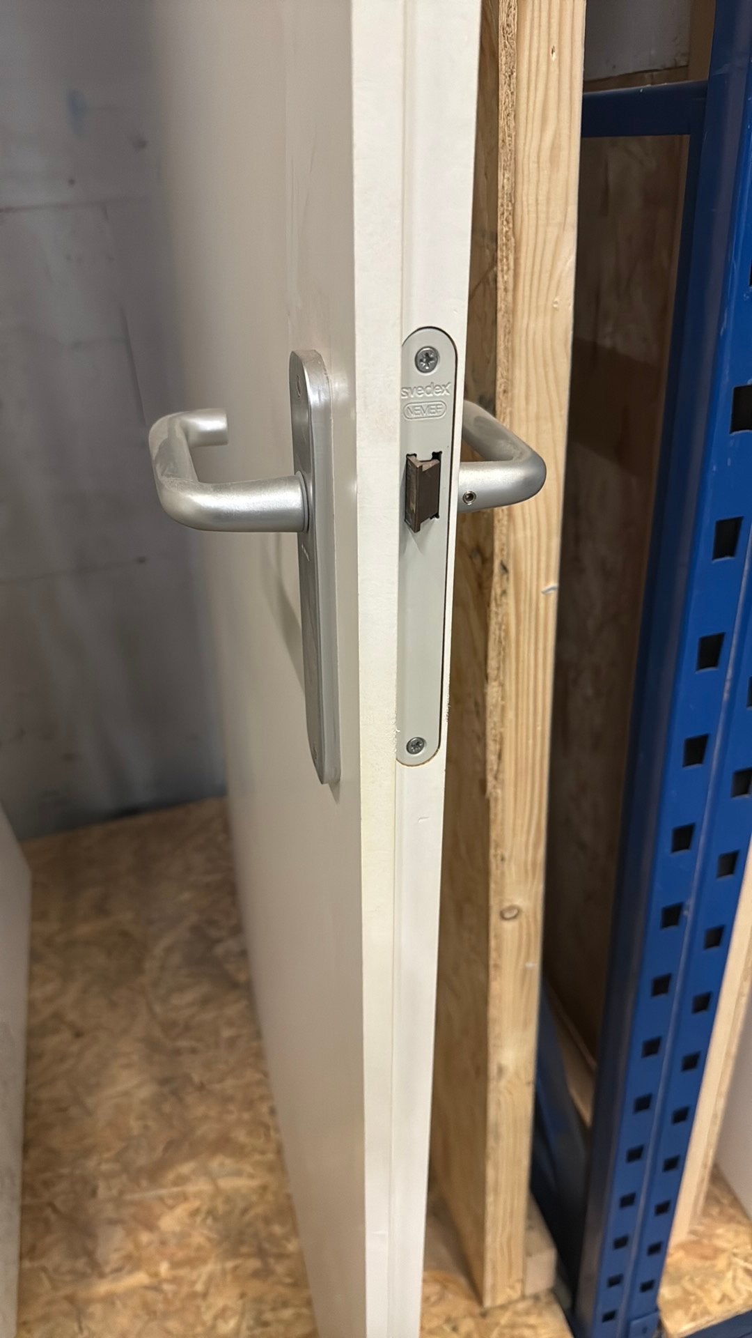 Opdek deur 2315x930 met kruk en schild + slot, Ophalen, 80 tot 100 cm, Binnendeur, Nieuw