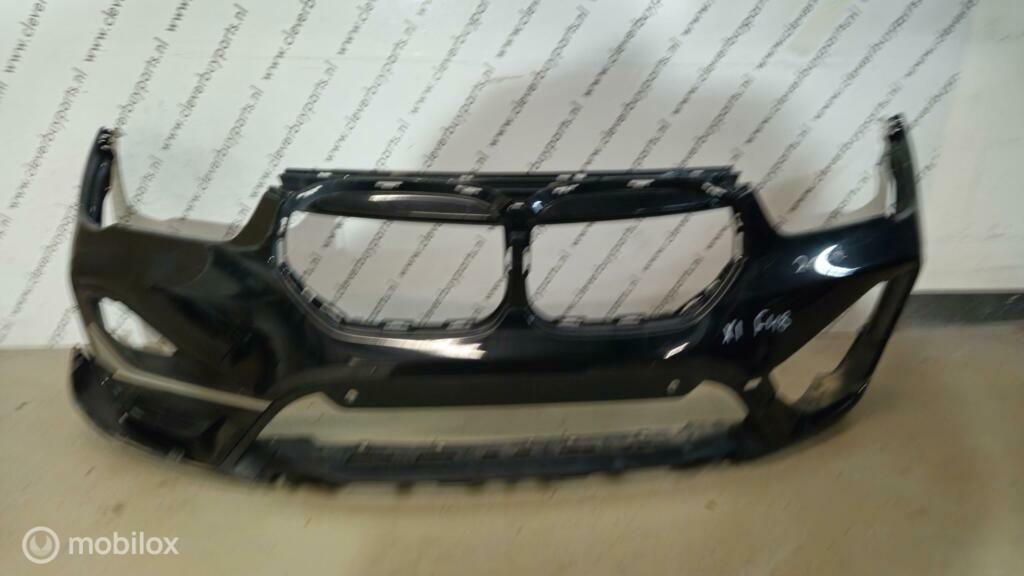Voorbumper origineel BMW X1 F48 ('15-'19) 51117954205, Gebruikt, Voor, Ophalen of Verzenden, Bumper
