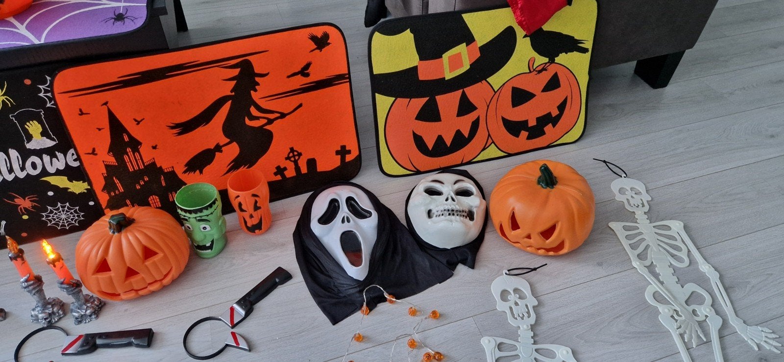 Halloween pakket 13 euro, Ophalen of Verzenden, Zo goed als nieuw, Halloween of Griezel