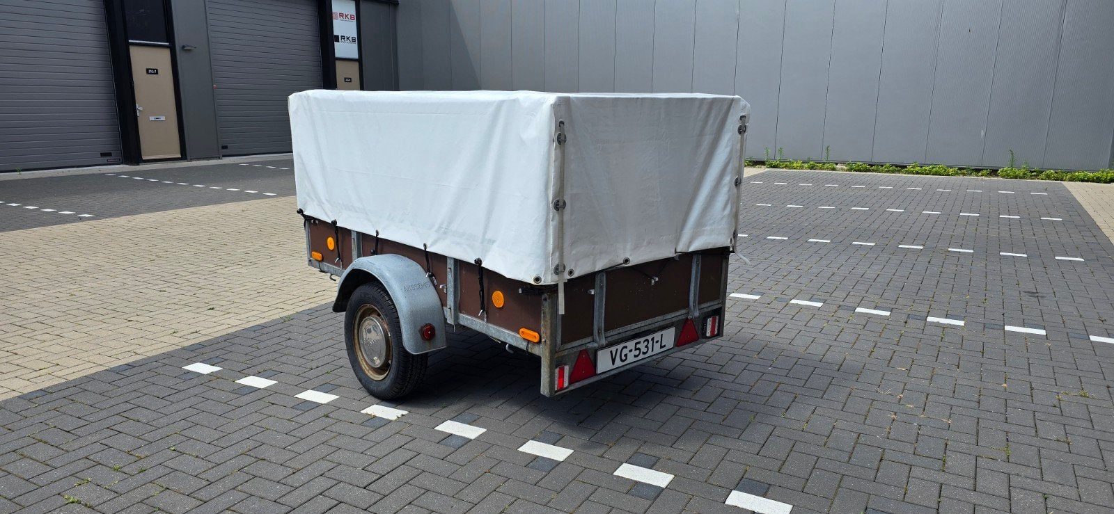 Anssems Aanhanger - Goede Staat, Recent Onderhoud, Auto diversen, Aanhangers en Bagagewagens, Ophalen of Verzenden