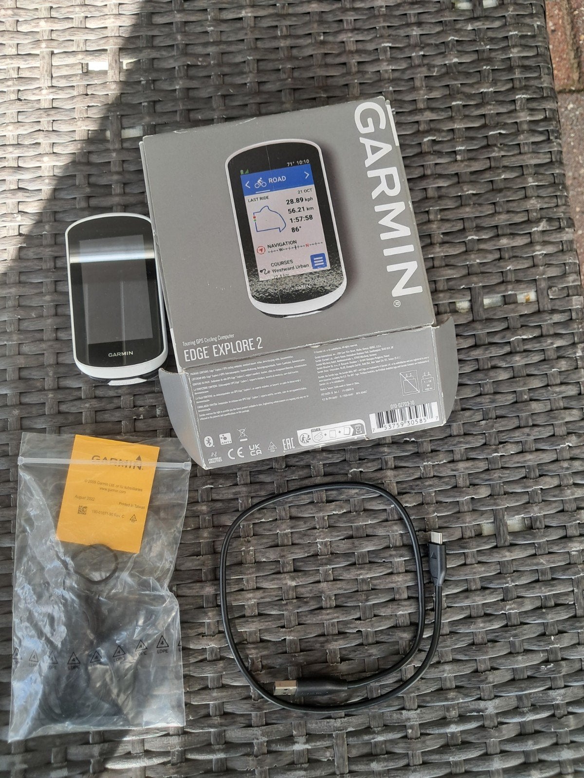 Garmin Edge Explore 2 GPS Fietscomputer, Ophalen of Verzenden, GPS, Zo goed als nieuw