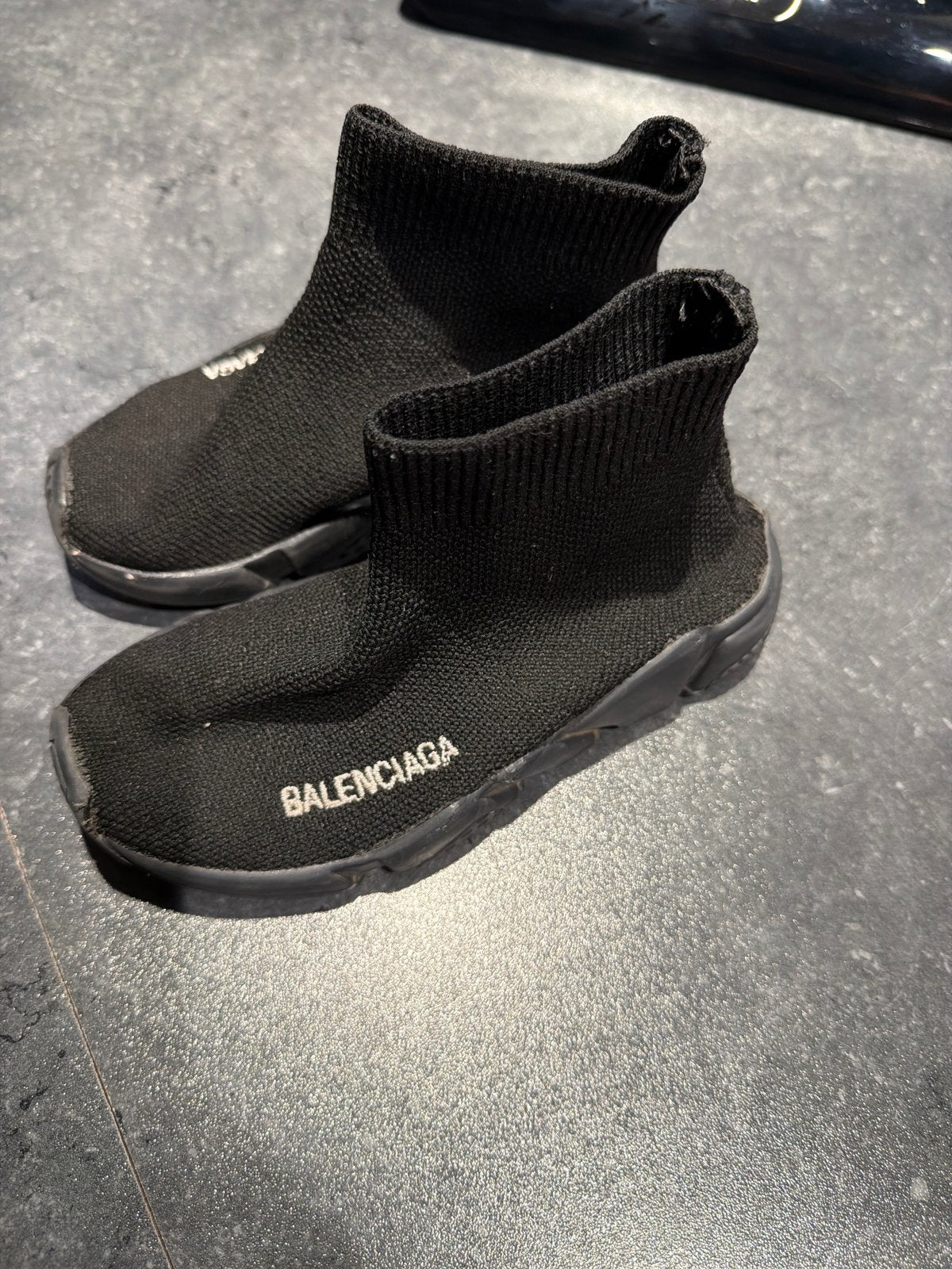 Balenciaga Speed Trainers Kinderen - Zwart, Kinderen en Baby's, Ophalen of Verzenden, Gebruikt, Jongen of Meisje, Sportschoenen