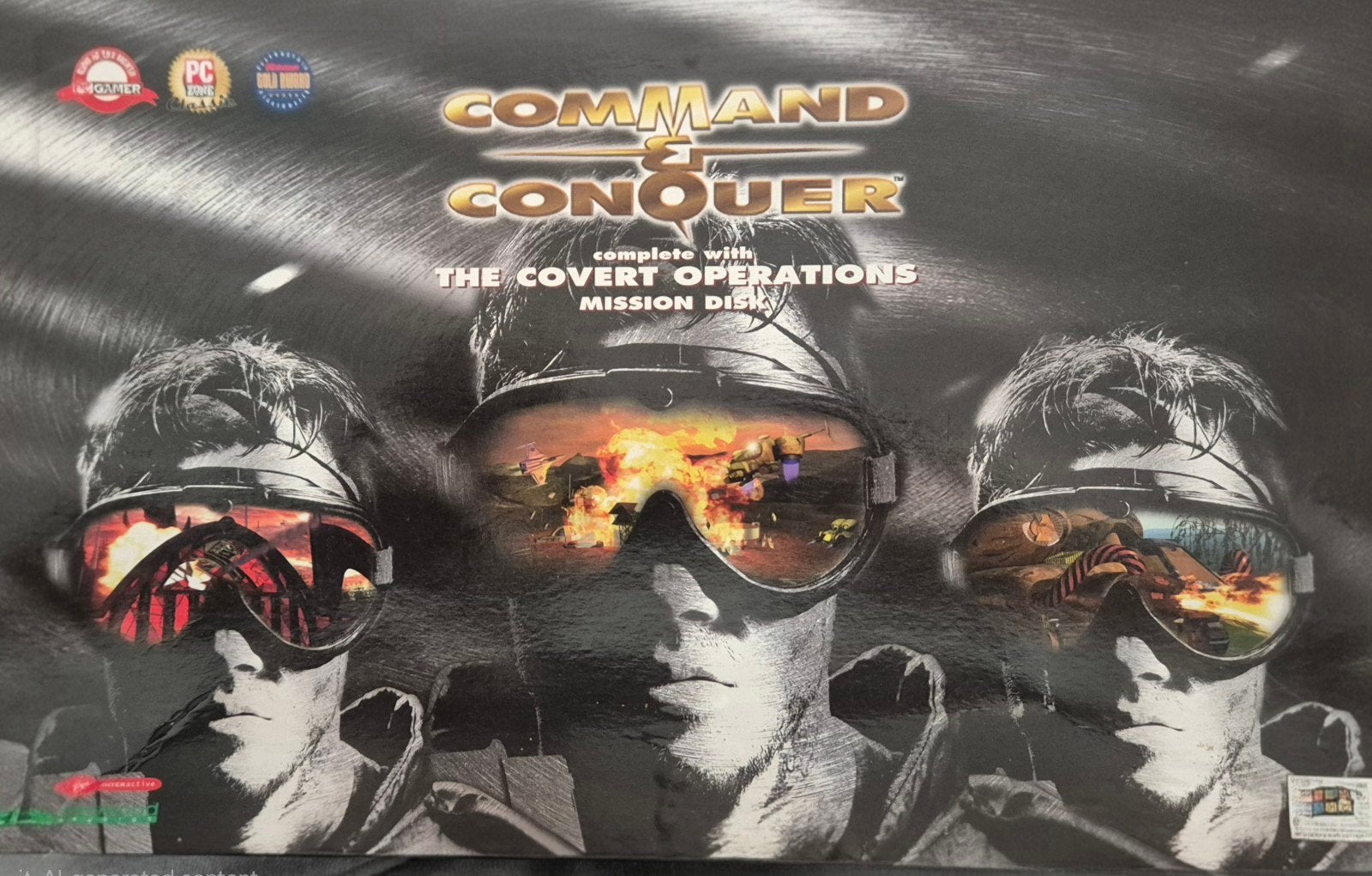 Command & Conquer Big Box Compleet met Handleiding, Spelcomputers en Games, Games | Pc, Gebruikt, 1 speler, Ophalen of Verzenden