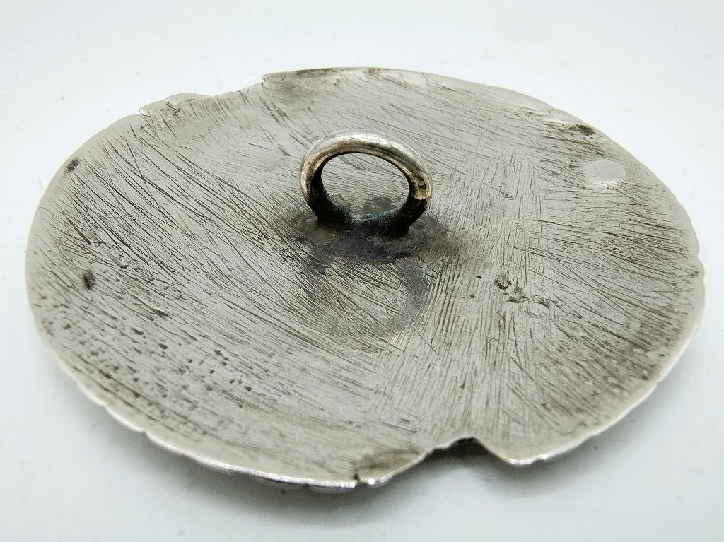 Zeeuws zilveren broeksknoop, Schoonhoven, 19e eeuws, Antiek en Kunst, Antiek | Goud en Zilver, Verzenden, Zilver