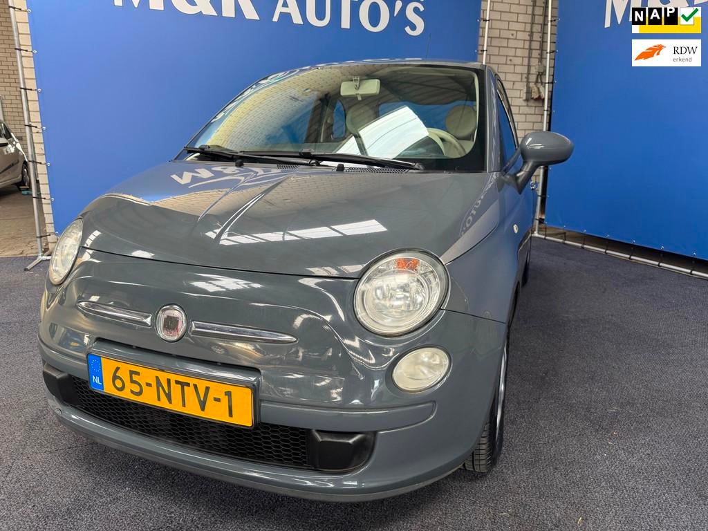 Fiat 500 1.2 Pop Nieuwe APK, Auto's, Fiat, Voorwielaandrijving, Euro 5, Gebruikt, 1242 cc