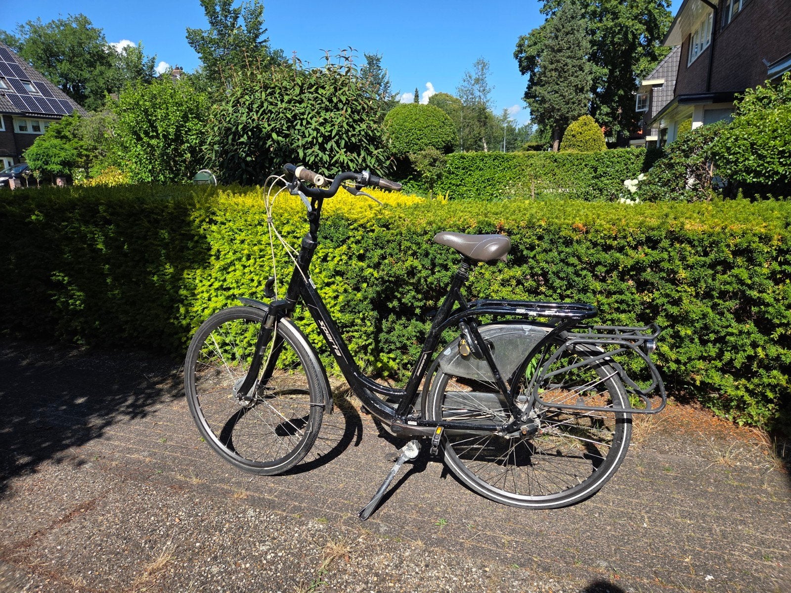Sparta Amazone 4life moederfiets - Gebruikt, Fietsen en Brommers, Fietsen | Dames | Moederfietsen, Ophalen, 2 zitjes, Sparta, Gebruikt